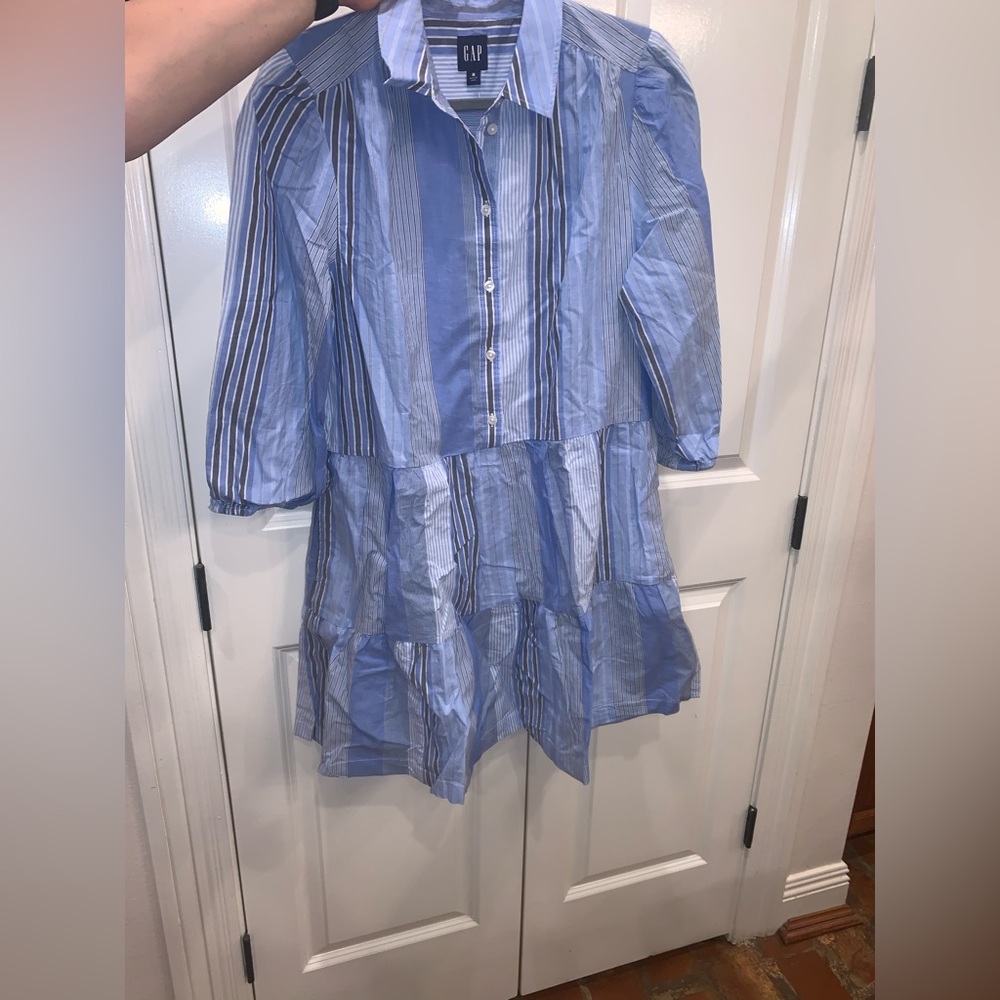 Gap striped mini dress!